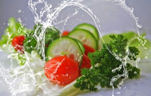 fresh fruits and vegetables